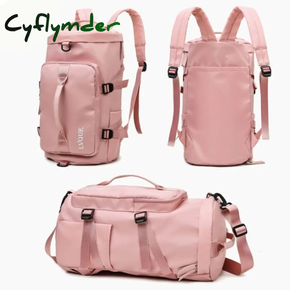 Cyflymder Waterproof Gym Fitness Bag Outdoor Backpack Women Travel Shoe Sport Student Excerise