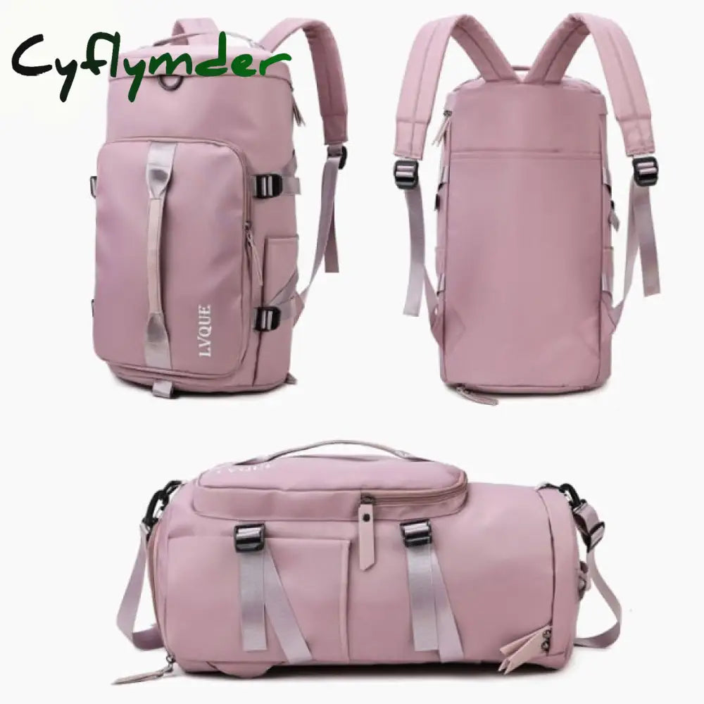 Cyflymder Waterproof Gym Fitness Bag Outdoor Backpack Women Travel Shoe Sport Student Excerise