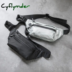 Cyflymder Waterproof Man Waist Bag Fanny Pack Fashion Chest Outdoor Sports Crossbody Casual Travel