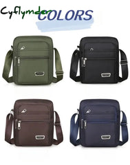 Cyflymder Waterproof Men Crossbody Bags Male Nylon Shoulder Bags Boy Messenger Bag Man Handbags For Travel Casual Large