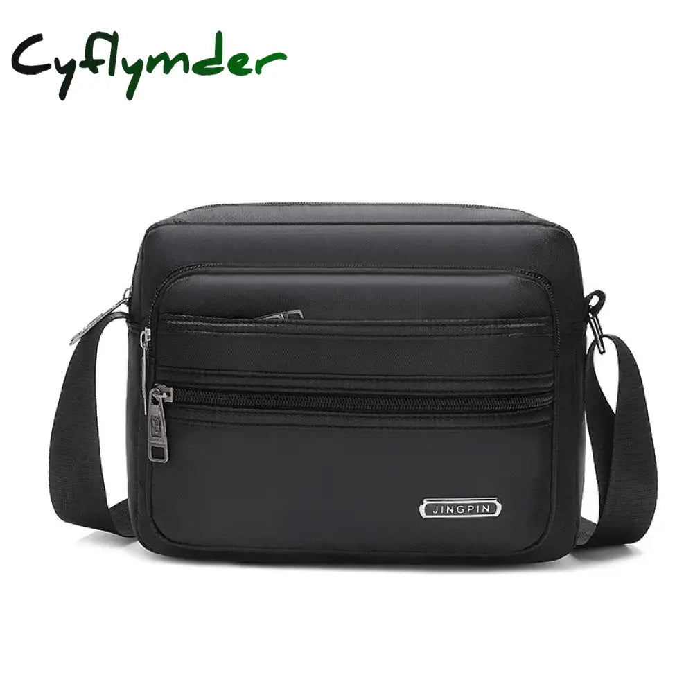 Cyflymder Waterproof Men Crossbody Bags Male Nylon Shoulder Bags Boy Messenger Bag Man Handbags For Travel Casual Large