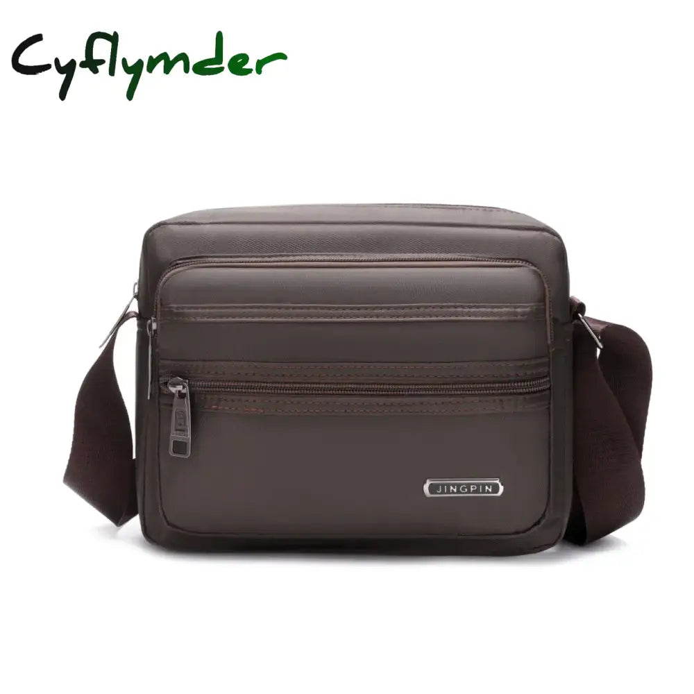 Cyflymder Waterproof Men Crossbody Bags Male Nylon Shoulder Bags Boy Messenger Bag Man Handbags For Travel Casual Large