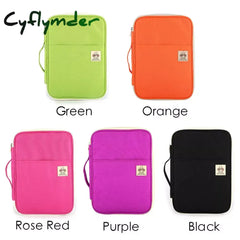 Cyflymder Waterproof Oxfored A4 File Folder Document Bag Business Briefcase Storage For Notebooks