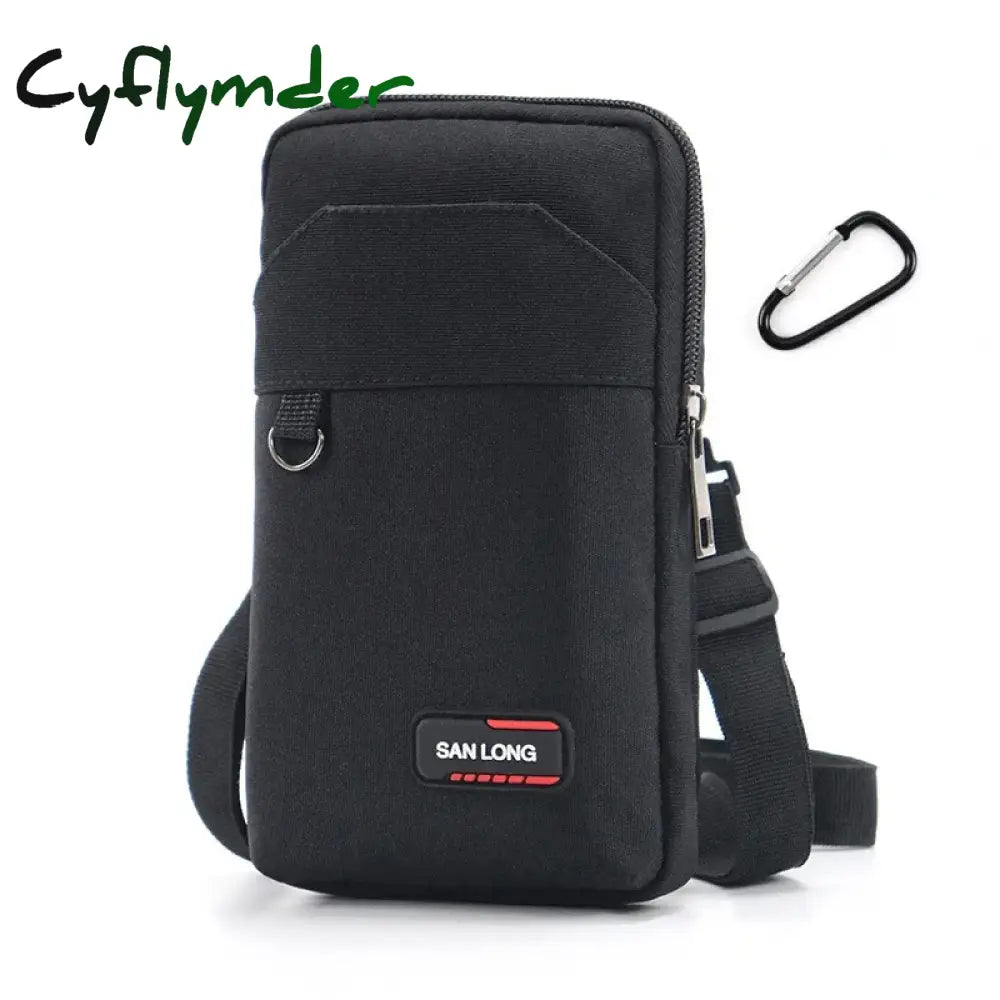 Cyflymder Waterproof Waist Bag Purse Single/double Layer Outdoor Military Waist Fanny Pack Men Phone Pouch Camping