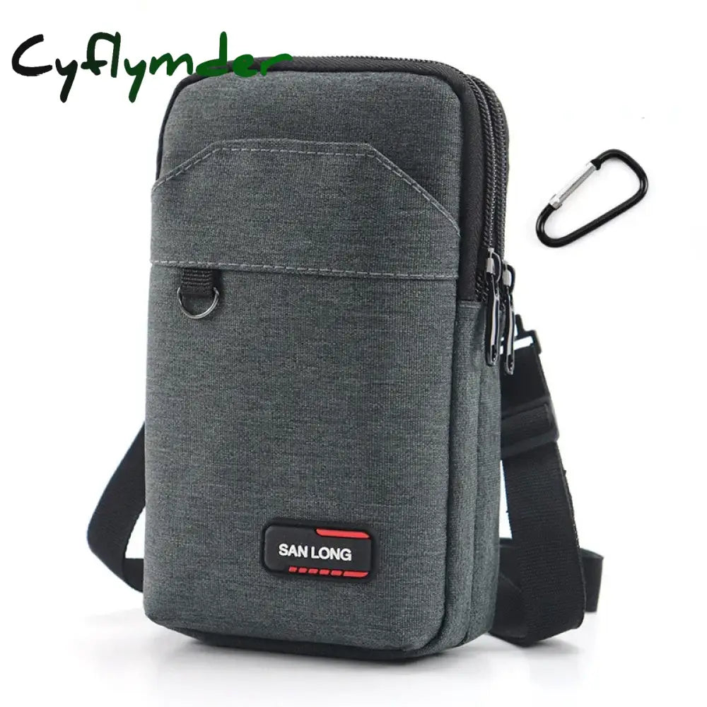 Cyflymder Waterproof Waist Bag Purse Single/double Layer Outdoor Military Waist Fanny Pack Men Phone Pouch Camping