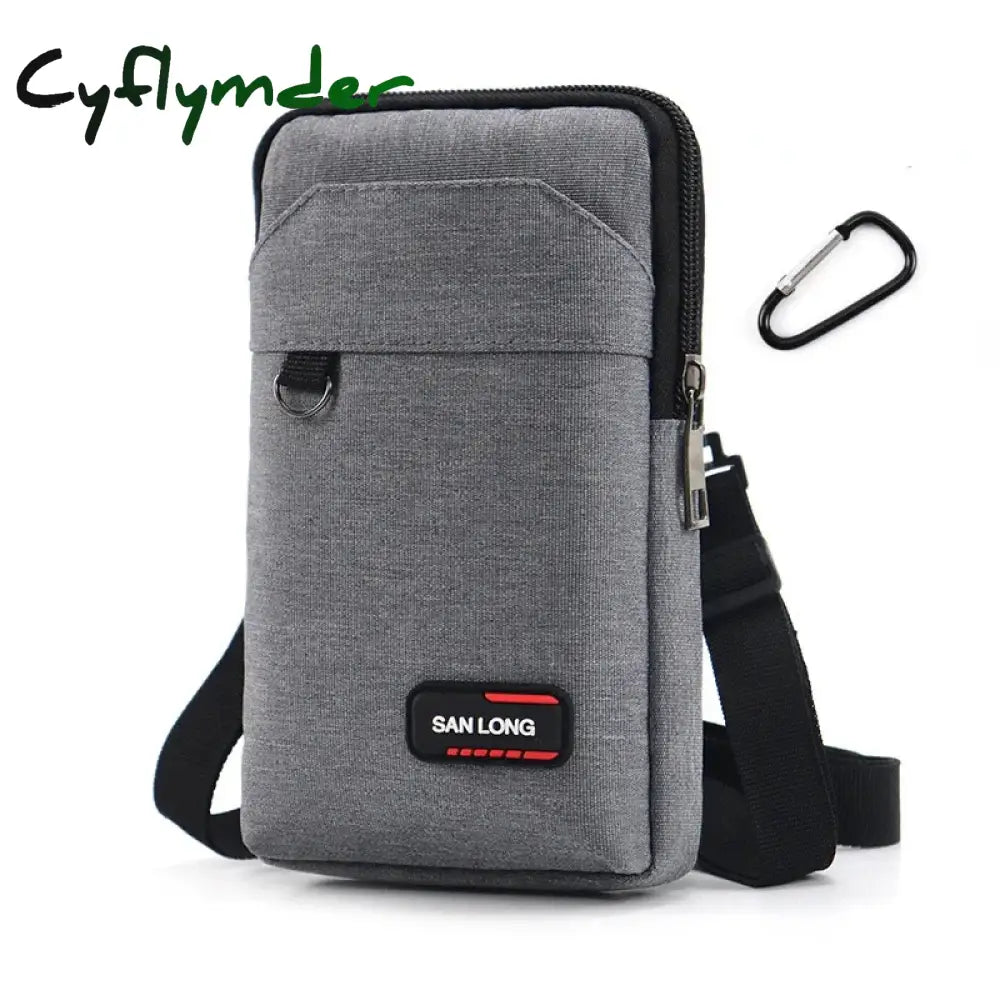 Cyflymder Waterproof Waist Bag Purse Single/double Layer Outdoor Military Waist Fanny Pack Men Phone Pouch Camping