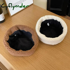 Cyflymder Winter Hat New False Brand Cap False Lamb wool Fur Hats For Women Warm Russian Winter Hat For Women Luxurious