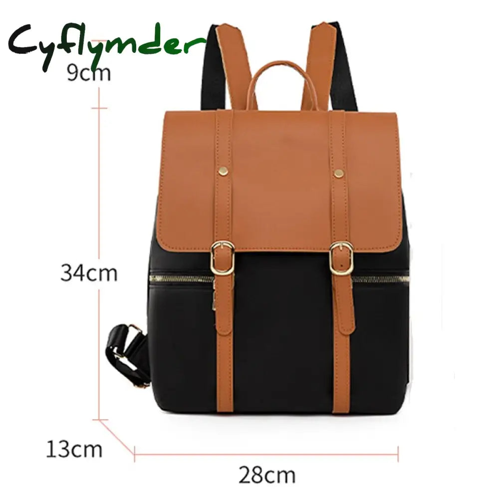 Cyflymder Women Backpack Bags New Fashion Travel Waterproof Large Capacity Laptop Backbag Girl