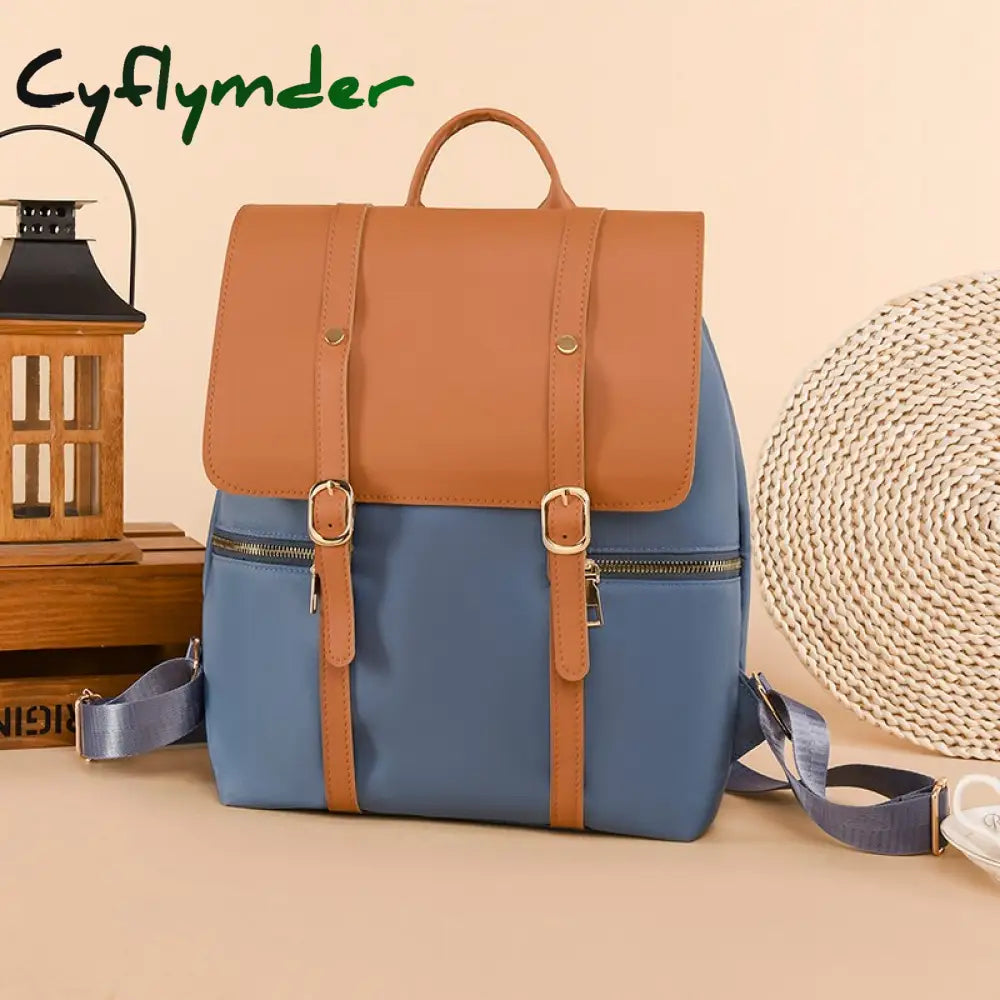 Cyflymder Women Backpack Bags New Fashion Travel Waterproof Large Capacity Laptop Backbag Girl