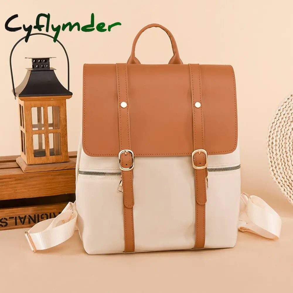 Cyflymder Women Backpack Bags New Fashion Travel Waterproof Large Capacity Laptop Backbag Girl