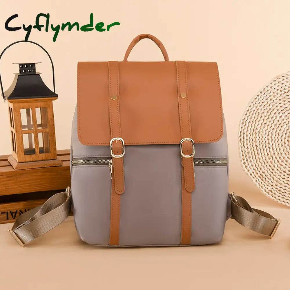 Cyflymder Women Backpack Bags New Fashion Travel Waterproof Large Capacity Laptop Backbag Girl