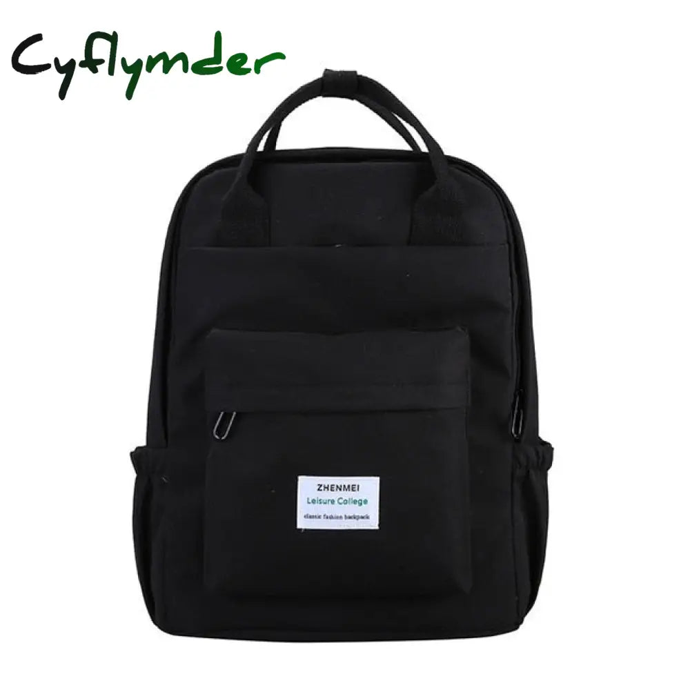 Cyflymder Women Backpack For Teenage Girls Summer New Fashion Female Casual School Students