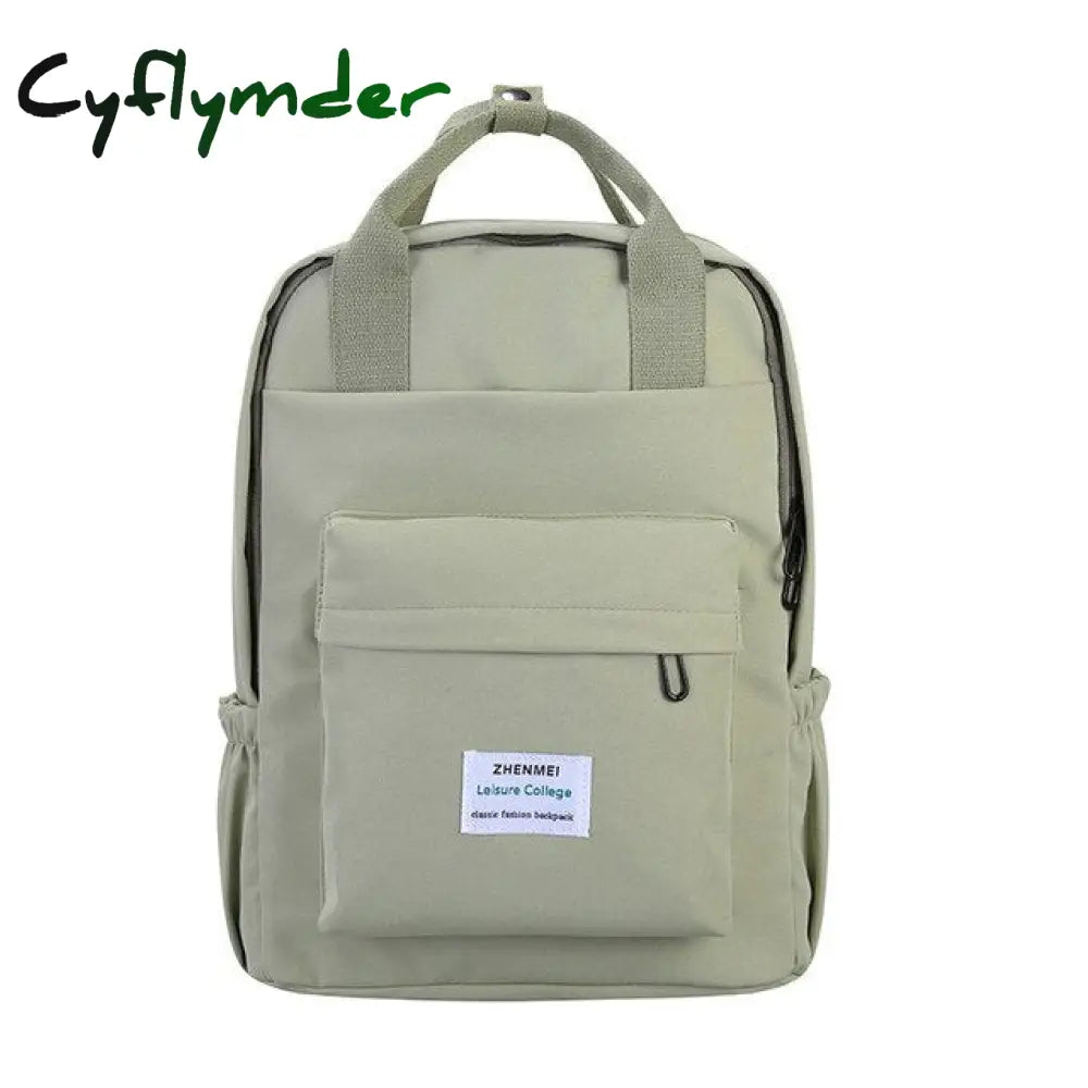 Cyflymder Women Backpack For Teenage Girls Summer New Fashion Female Casual School Students