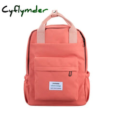 Cyflymder Women Backpack For Teenage Girls Summer New Fashion Female Casual School Students