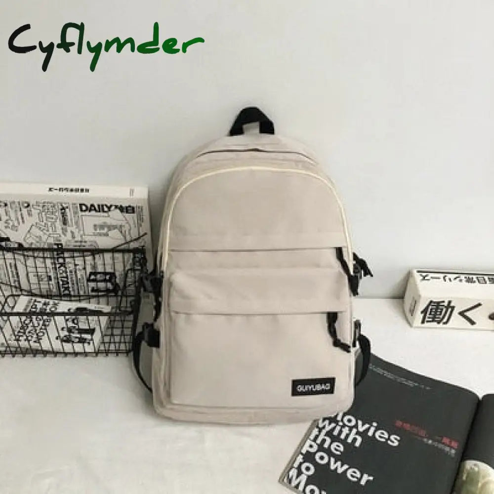 Cyflymder Women Backpack For Teenage Girls Summer New Fashion Female Casual School Students