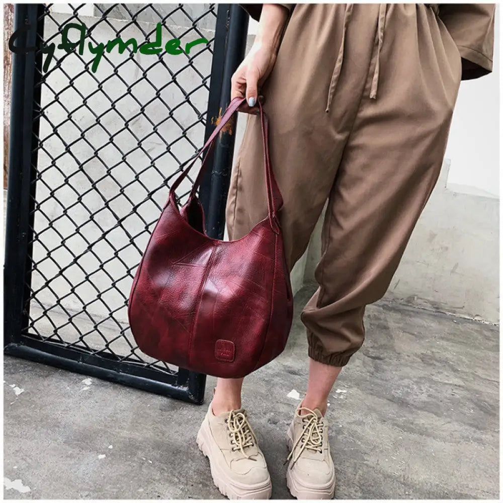 Cyflymder Women Bag Designers Pu Leather Handbags Shoulder Bags Female Luxury Top-Handle Fashion