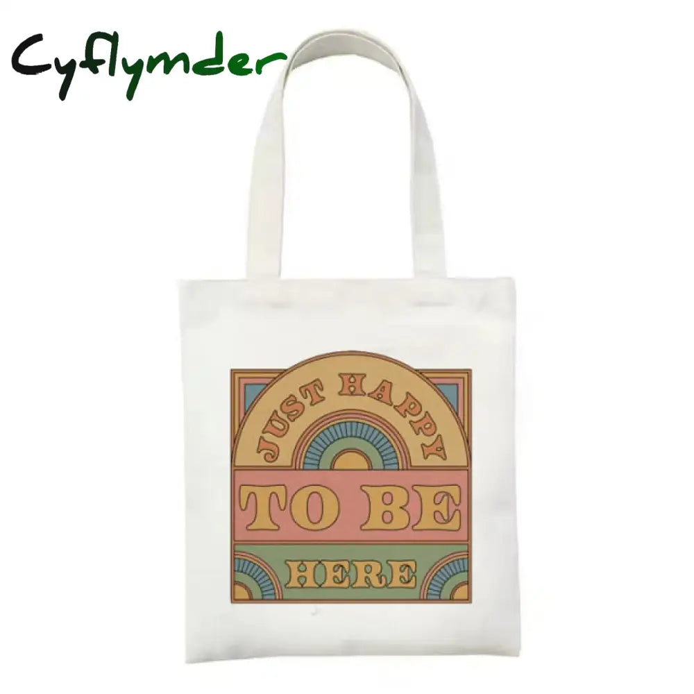 Cyflymder Women Canvas Shopping Bag Large Type Books Female Cotton Cloth Shoulder Eco Handbag Tote