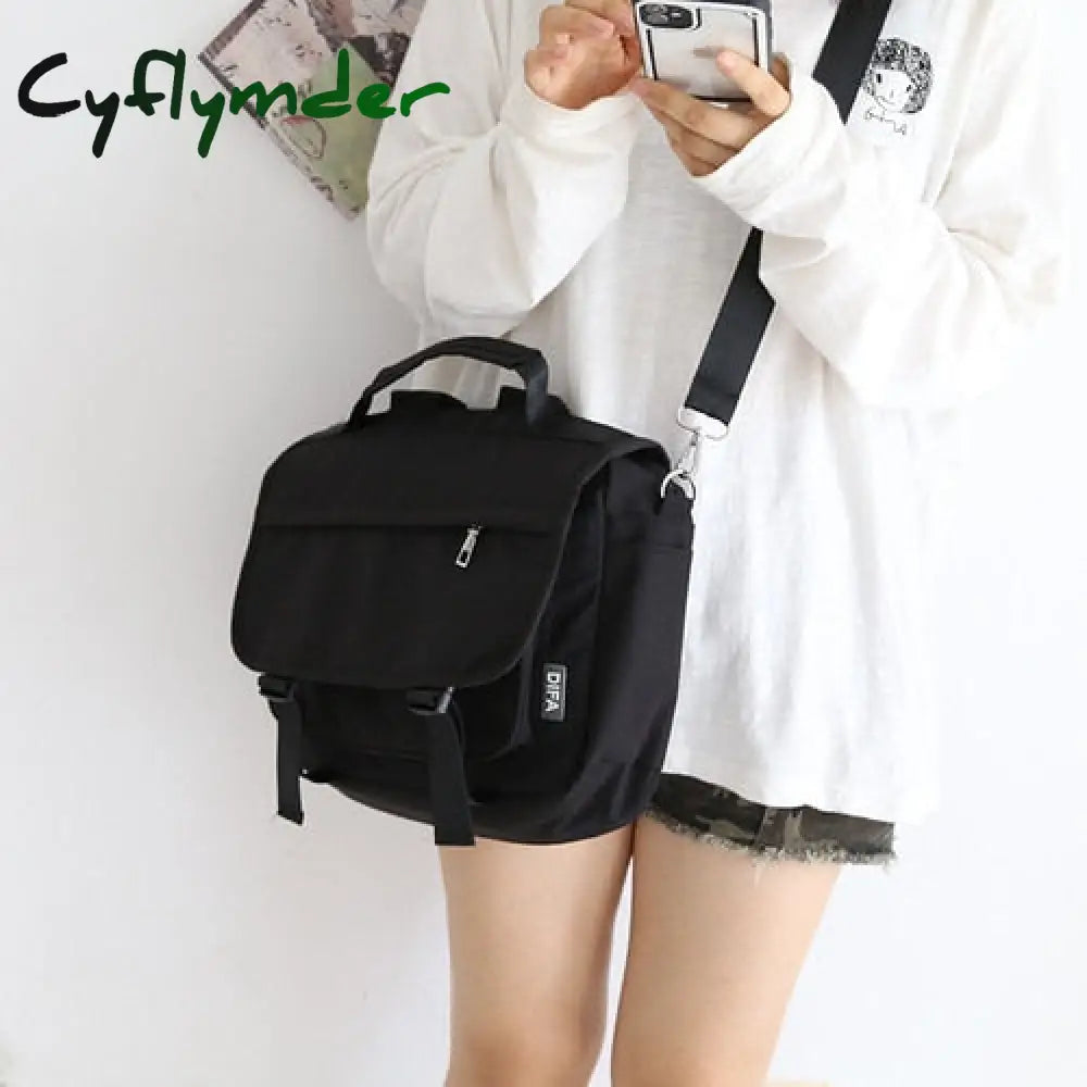 Cyflymder Women Fashion Multifunctional Bag New Trendy Crossbody Simple Female School Shoulder