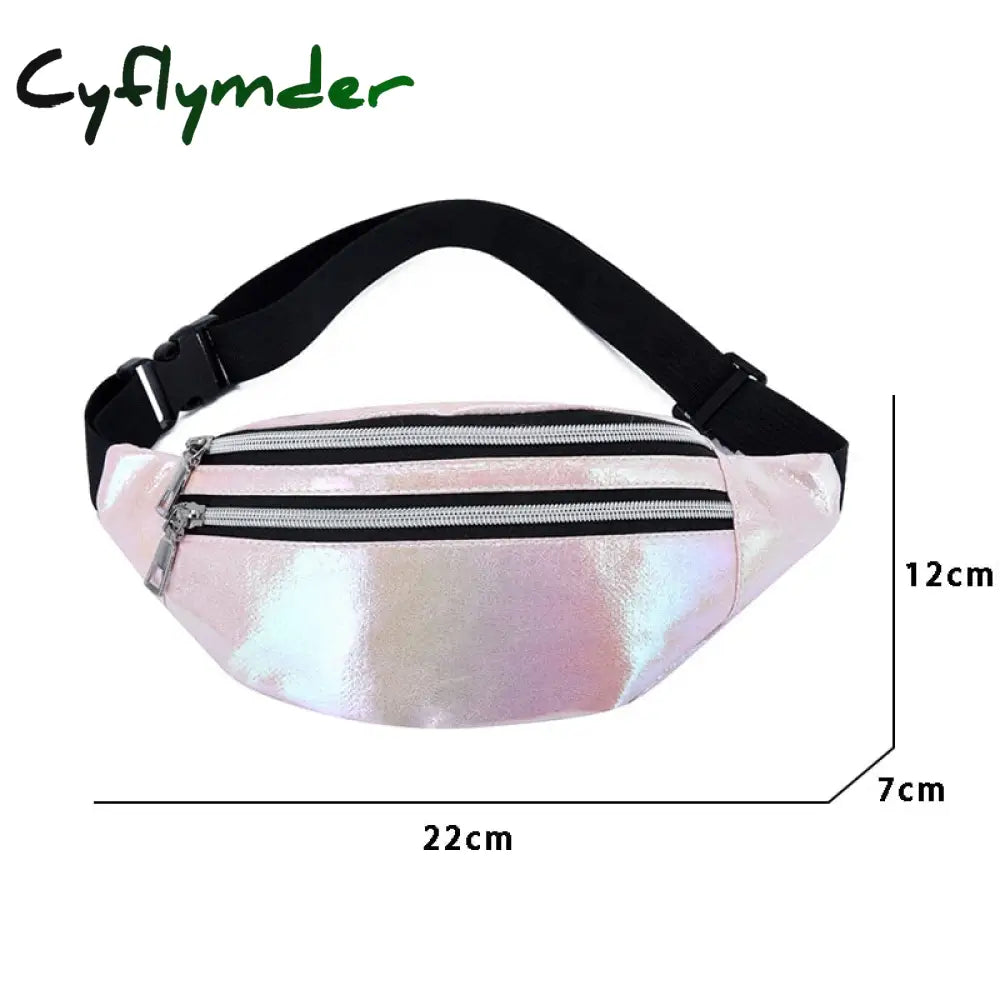 Cyflymder Women Folk Style Waist Bags With Adjustable Strap Variegated Color Fanny Pack Fringe