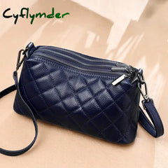 Cyflymder Women Handbag 100% Genuine Leather Shoulder Bag Luxury Brand High-Capacity High Quality