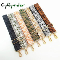 Cyflymder Women Handbag Wide 3.8Cm Belt Shoulder Crossbody Bag Strap Replacement Adjustable Part