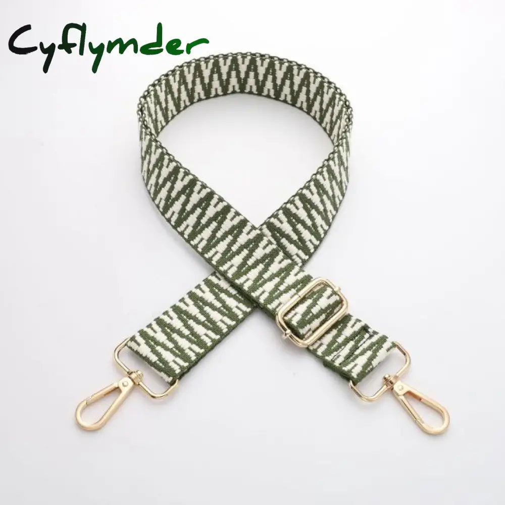 Cyflymder Women Handbag Wide 3.8Cm Belt Shoulder Crossbody Bag Strap Replacement Adjustable Part