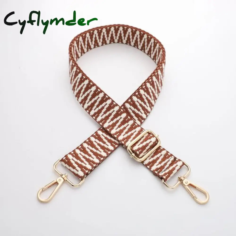 Cyflymder Women Handbag Wide 3.8Cm Belt Shoulder Crossbody Bag Strap Replacement Adjustable Part