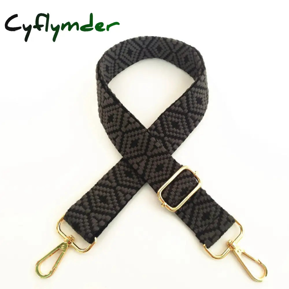 Cyflymder Women Handbag Wide 3.8Cm Belt Shoulder Crossbody Bag Strap Replacement Adjustable Part