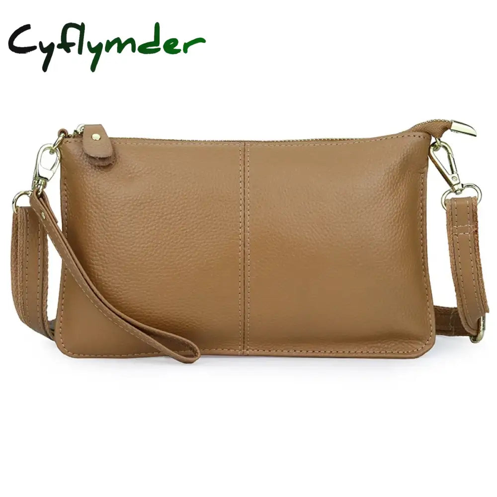 Cyflymder Women Handbags Fashion Soft Genuine Leather Crossbody Bags Large Capacity Shoulder Bags For Women Portable