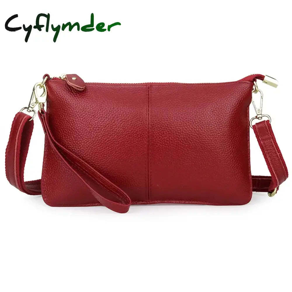 Cyflymder Women Handbags Fashion Soft Genuine Leather Crossbody Bags Large Capacity Shoulder Bags For Women Portable