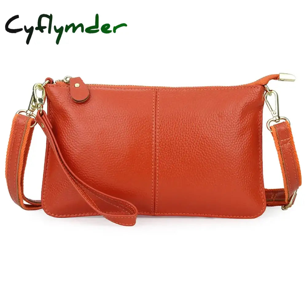 Cyflymder Women Handbags Fashion Soft Genuine Leather Crossbody Bags Large Capacity Shoulder Bags For Women Portable