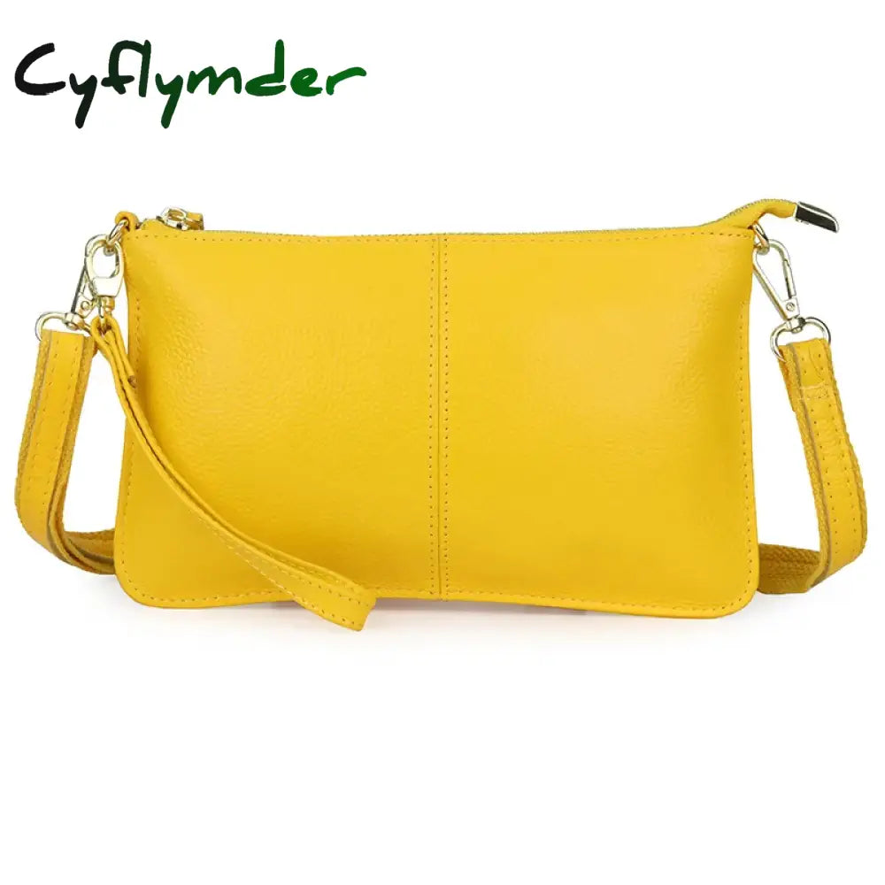Cyflymder Women Handbags Fashion Soft Genuine Leather Crossbody Bags Large Capacity Shoulder Bags For Women Portable
