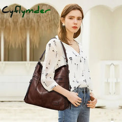 Cyflymder Women Handbags Female Designer Brand Shoulder Bags For Travel Weekend Outdoor Feminine