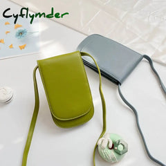 Cyflymder Women Handbags Pu Leather Shoulder Bags Large Capacity Portable Crossbody Phone Purse New