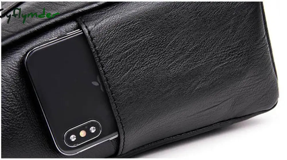 Cyflymder Women Leather Handbags Fashion Big Totes Bag Retro Embossing Ladies Shoulder Large Tote