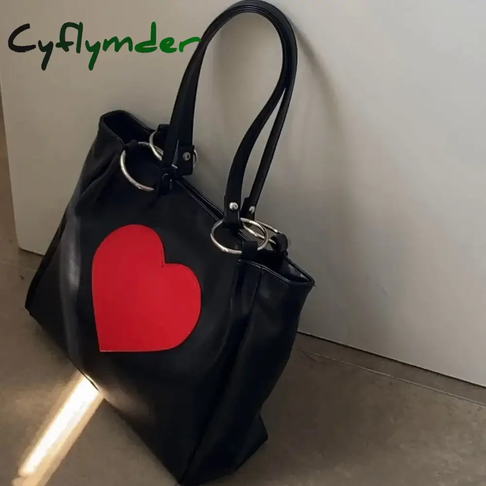 Cyflymder Women Leather Handbags Ladies Patchwork Pattern Top-Handle Bags New Fashion Girls