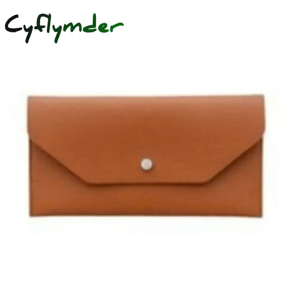 Cyflymder Women Long Envelope Wallets Leather Money Clutch Bag Multifunctional Female Purse Holiday Purses for Women