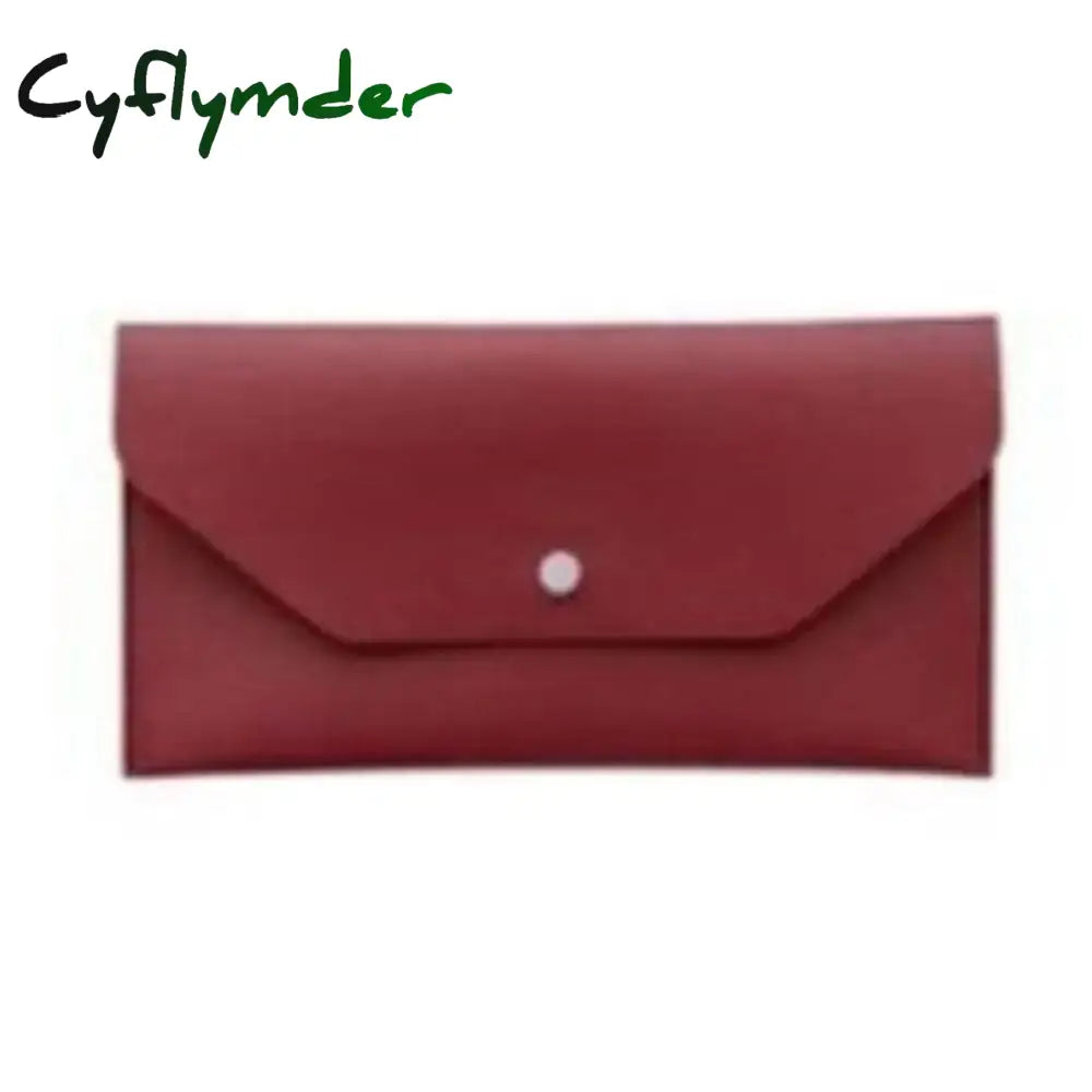 Cyflymder Women Long Envelope Wallets Leather Money Clutch Bag Multifunctional Female Purse Holiday Purses for Women