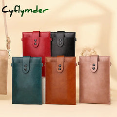 Cyflymder Women Shoulder Wallets Famous Brand Phone Bags Card Holders Banknote Purse Clutch