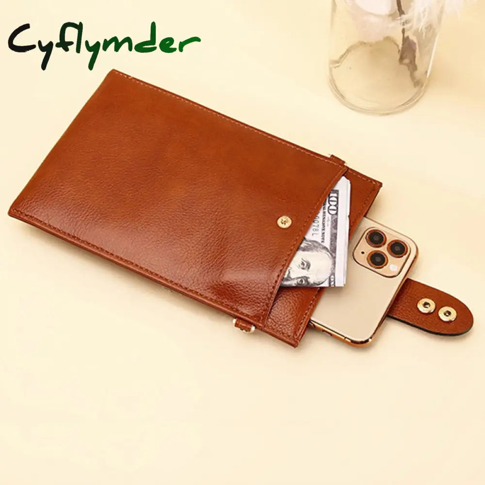 Cyflymder Women Shoulder Wallets Famous Brand Phone Bags Card Holders Banknote Purse Clutch