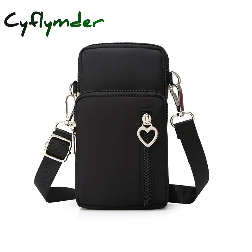 Cyflymder Women Shoulders Bag Shoulder Strap Messenger Chest Wallet Multifunction Mobile Phone Coin