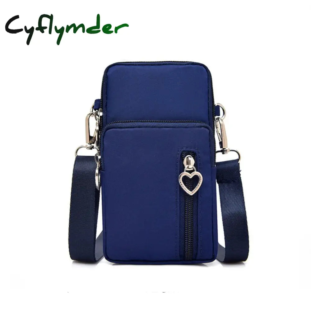 Cyflymder Women Shoulders Bag Shoulder Strap Messenger Chest Wallet Multifunction Mobile Phone Coin