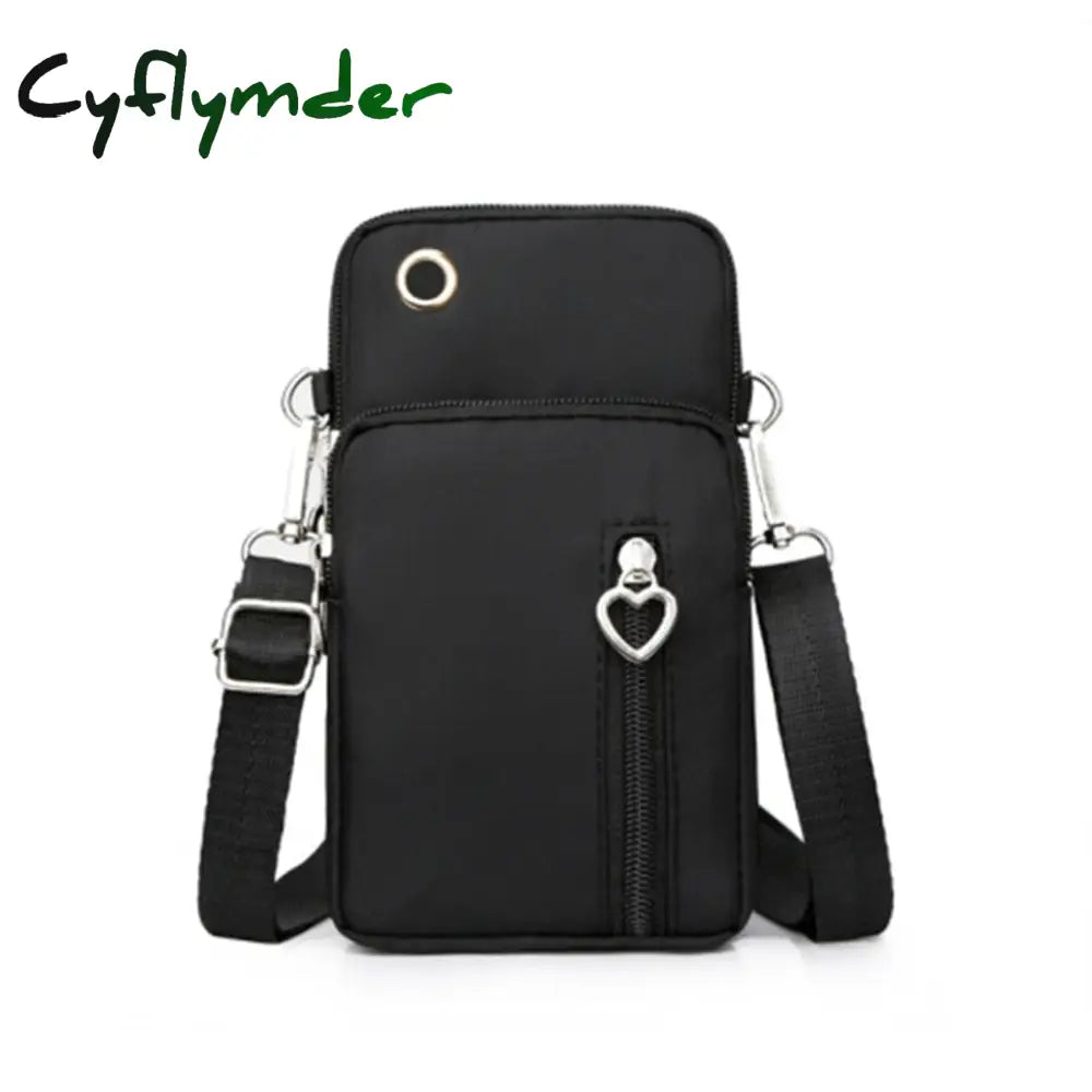 Cyflymder Women Shoulders Bag Shoulder Strap Messenger Chest Wallet Multifunction Mobile Phone Coin