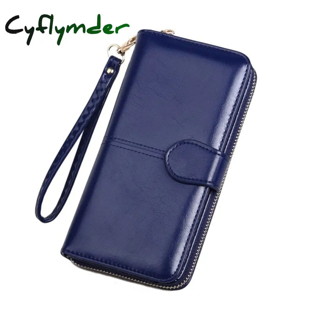 Cyflymder Women Wallets Small Luxury Brand Leather Purse Ladies Card Bag For Clutch Female Money