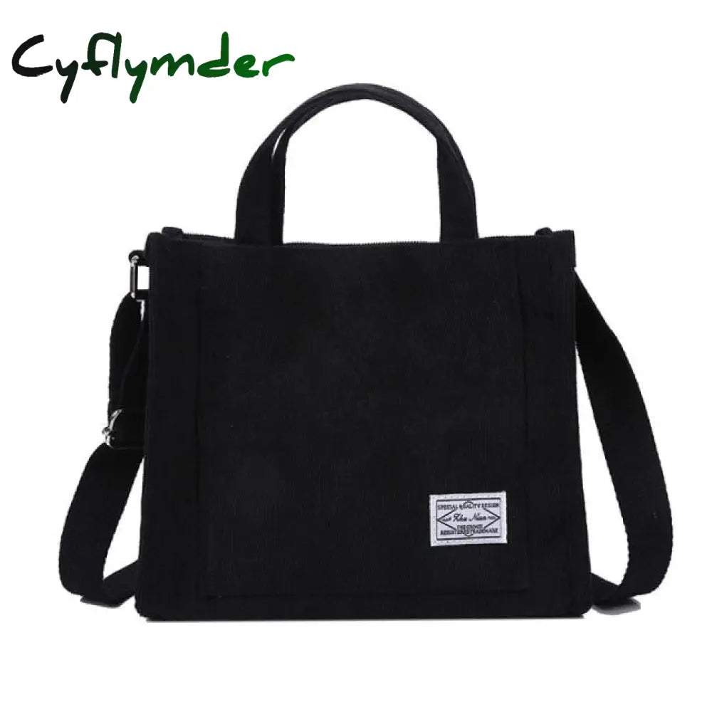 Cyflymder Women’s Bag Canvas Shoulder Crossbody Bags For Women Korean Female Handbags Tote With