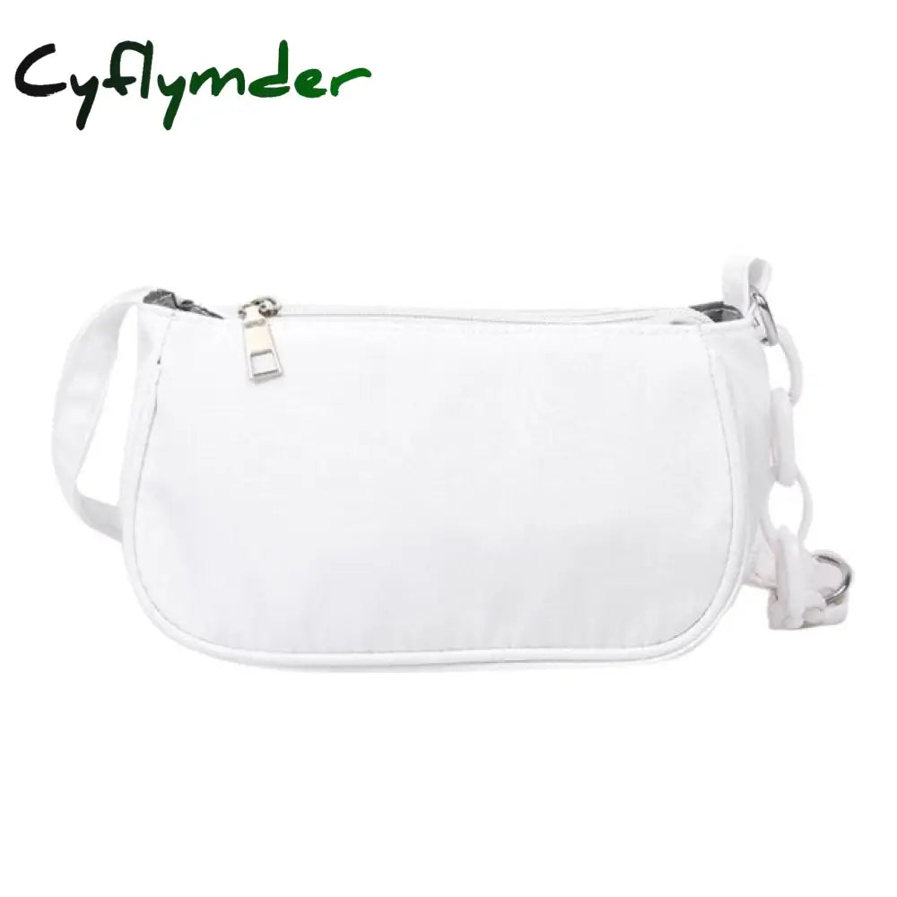 Cyflymder Women’s Bag Soft Pu Leather Women Shoulder Underarm Retro Solid Color Ladies Handbags
