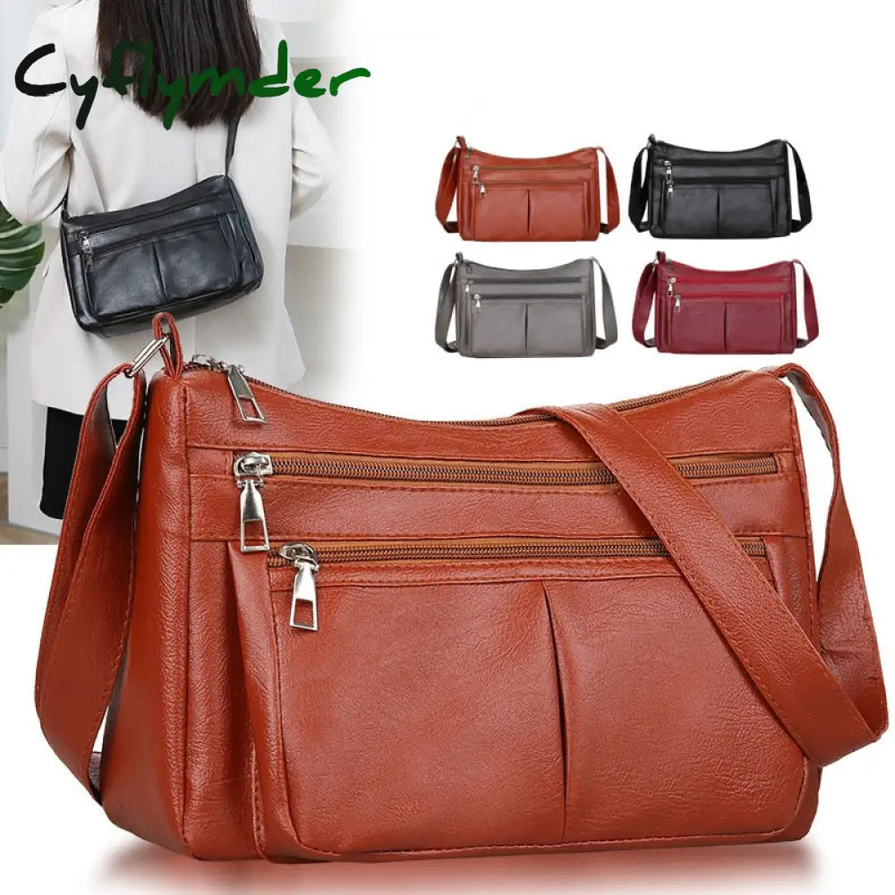 Cyflymder Women’s Bag Trend Korean Handbags Designer Luxury Brand Ladies Shoulder Bags Soft