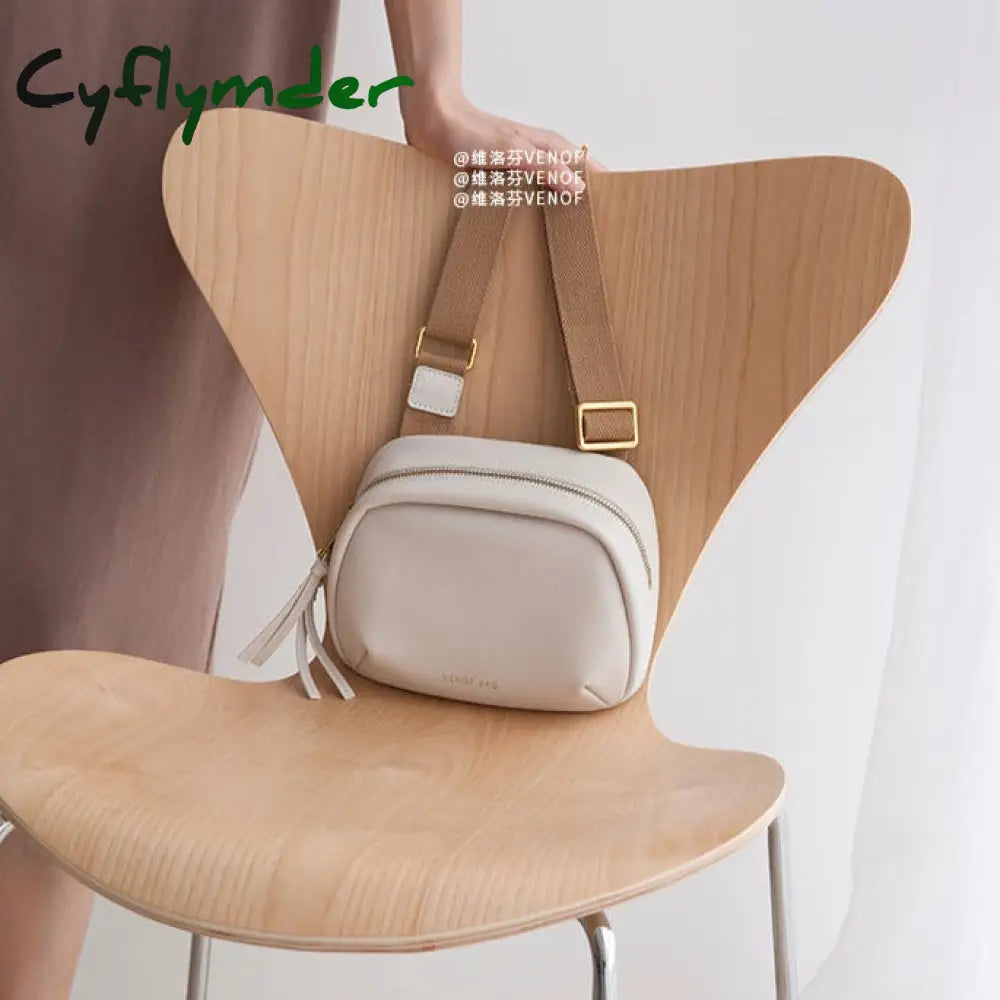 Cyflymder Women’s Bags Mini Leather Shoulder Bag Simple Fashion Crossboday Cloth Straps Small