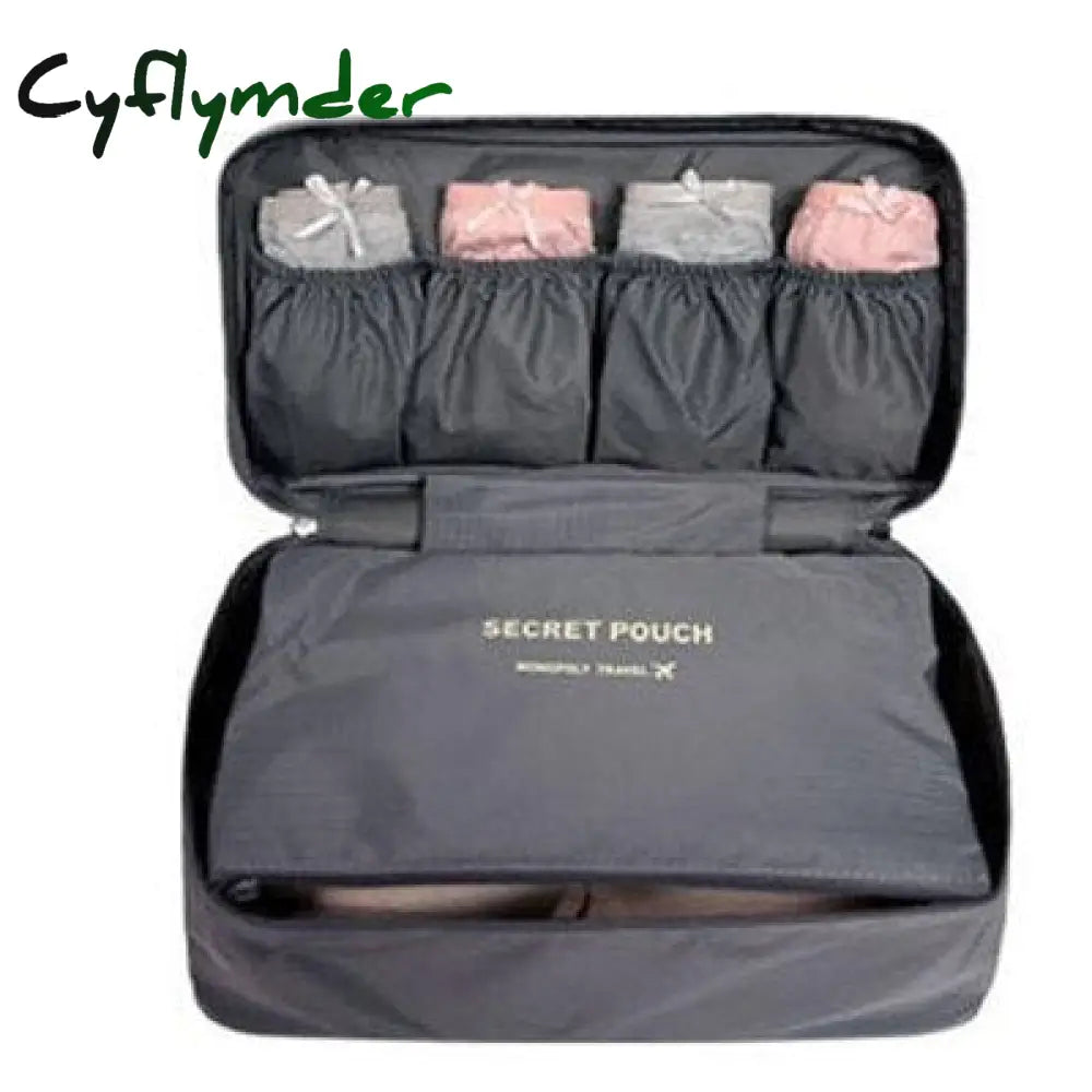 Cyflymder Women’s Bra Storage Bag Travel Packing Cube Underwear Women Bags Luggage Organizer For