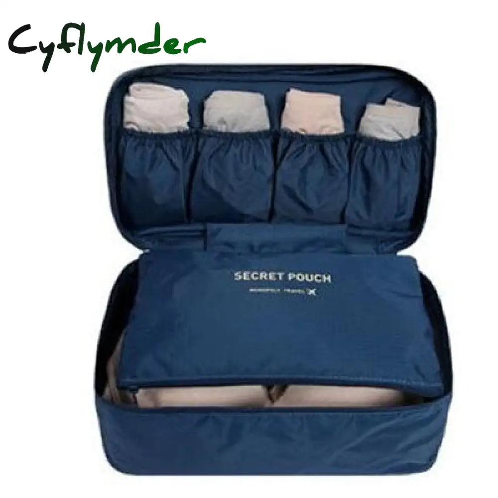 Cyflymder Women’s Bra Storage Bag Travel Packing Cube Underwear Women Bags Luggage Organizer For